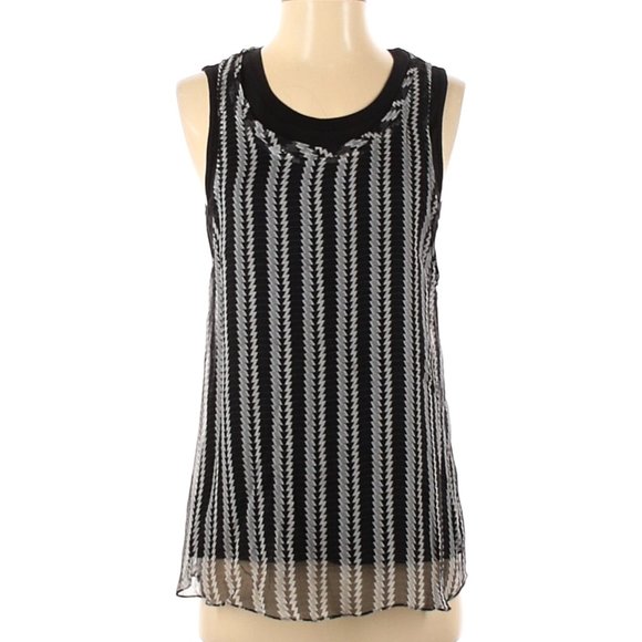 DREW Tops - Drew Sleeveless Silk Top